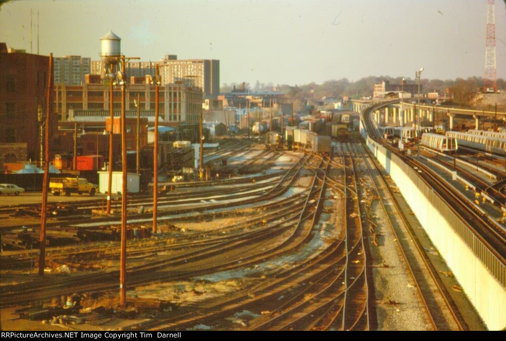 Washington DC METRO yard & B&O yard
